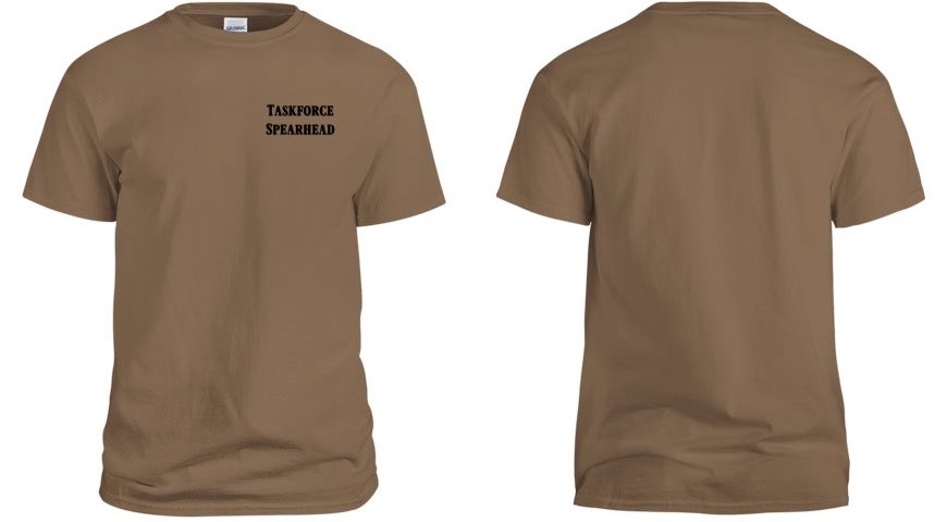Task Force Spearhead Tan T-Shirt
