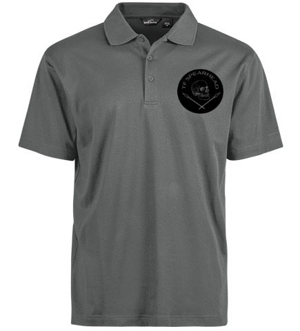 Task Force Spearhead Gray Polo
