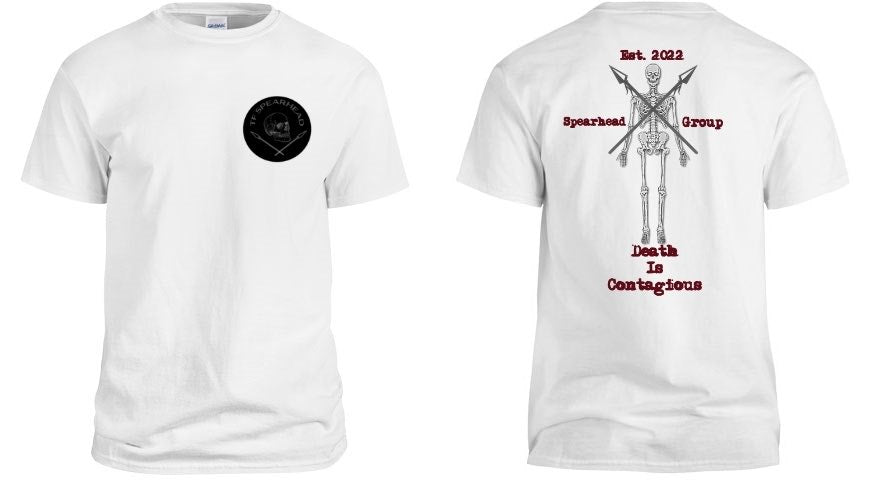 Task Force Spearhead White T-Shirt
